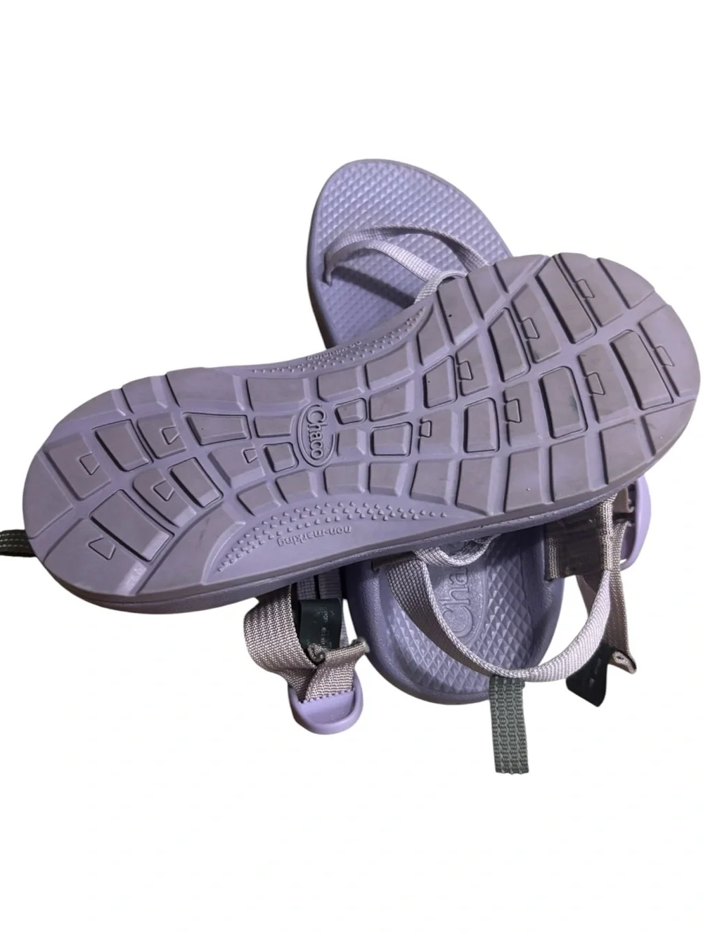 CHACO Z/1 Classic Monochrome Sandals in Lavender Frost Size 6